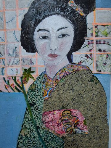 Madame Butterfly von Judith Breuer, Malerei kaufen auf Singulart