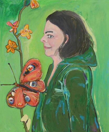 Modern People by Judith Breuer, 油畫 for Sale on Singulart