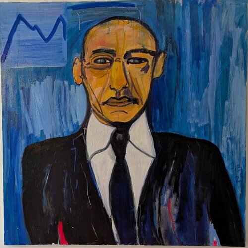 Modern People by Judith Breuer, 油畫 for Sale on Singulart