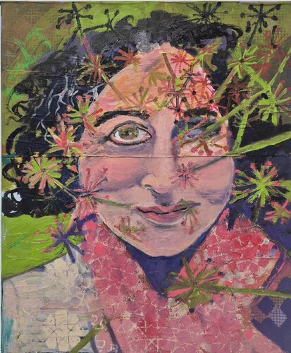 im Botanischen Garten di Judith Breuer, Pittura in vendita su Singulart
