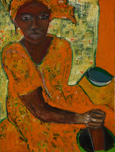 working women by Judith Breuer, 회화 for Sale on Singulart