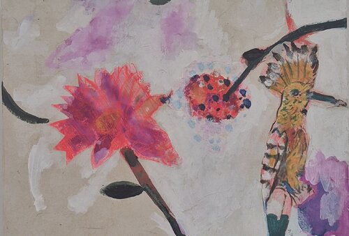 im Botanischen Garten van Judith Breuer, Schilderij te koop op Singulart
