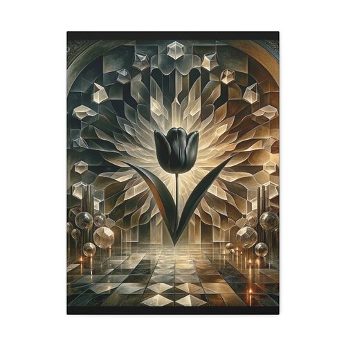 Dark Academia Eclectic Style bespoke theme for modern-chic interiors. Adds an instant 3D-like depth effect and emphasises your minimalistic style when paired with a table or floor lamp below. von Thomas Piperis, Digital kaufen auf Singulart