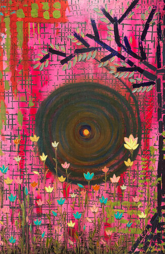 Life: Garden of Life van Rupali Mansinghka, Schilderij te koop op Singulart