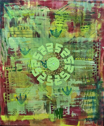 Beauty of Life by Rupali Mansinghka, Painting for Sale on Singulart