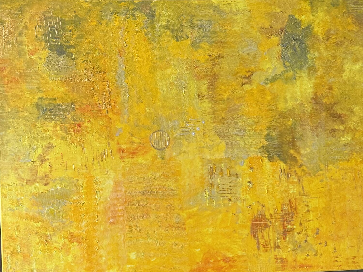 Energy: Colours of Sunshine Rupali Mansinghka Originalgemälde zu verkaufen