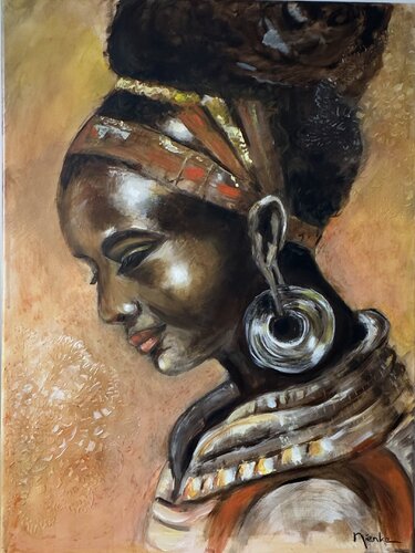 Amani (vrede) par NIENKE VISSCHER, Peinture en vente sur Singulart
