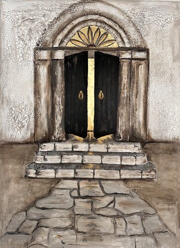 The invitation par NIENKE VISSCHER, Peinture en vente sur Singulart
