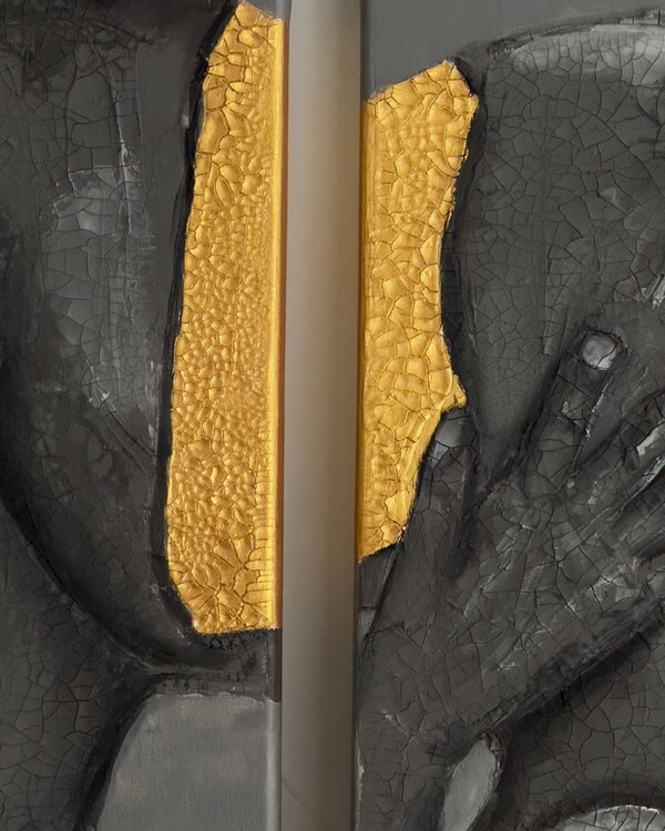 Touch of Grace — AGAPE Series | Sculptural Diptych (No. 3 of 5) NIENKE VISSCHER