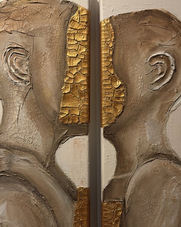 More than - AGAPE series No. 5 of 5 (Diptych) NIENKE VISSCHER