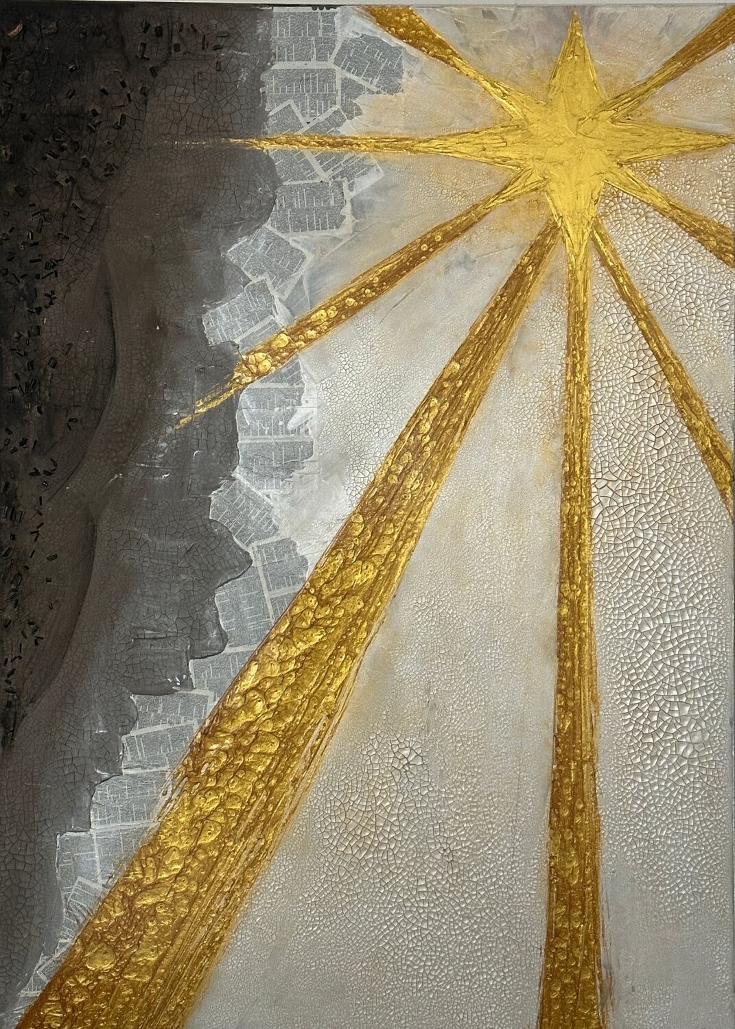 Behold the star NIENKE VISSCHER Original painting for sale