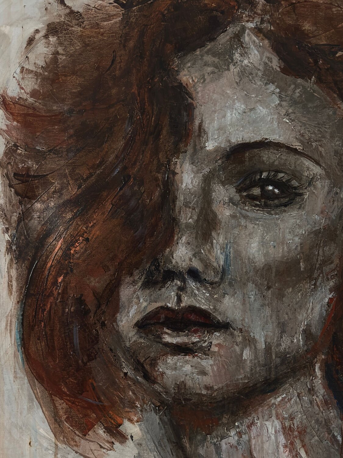 Ginger “Early work” NIENKE VISSCHER Originalgemälde zu verkaufen