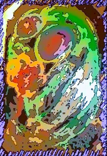 Death's Door a'Knocking Print van Regina Jokubaitis, Afdruk te koop op Singulart