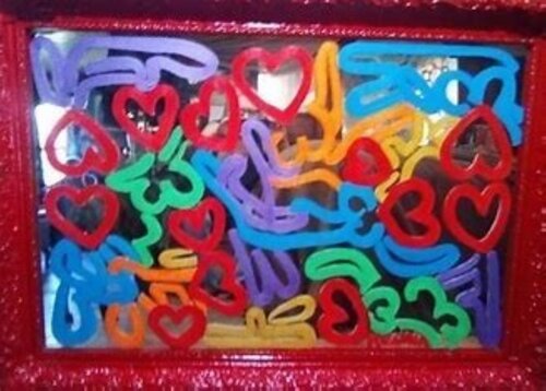 Lipgasm van Regina Jokubaitis, Schilderij te koop op Singulart