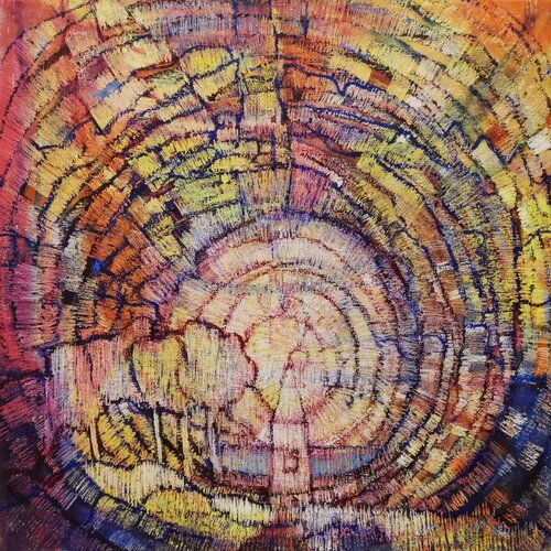 Au soleil levant di Annie Vandemalle, Pittura in vendita su Singulart