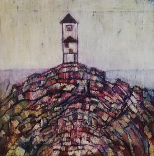 Chez moi de Annie Vandemalle, Pintura a la venta en Singulart