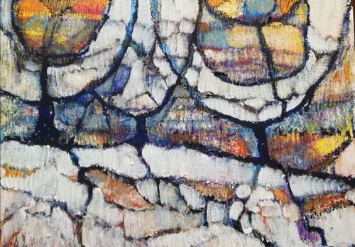 Drôle de petit paysage von Annie Vandemalle, Zeichnungen kaufen auf Singulart