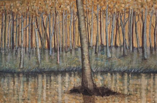 Un monde magnifique von Annie Vandemalle, Malerei kaufen auf Singulart
