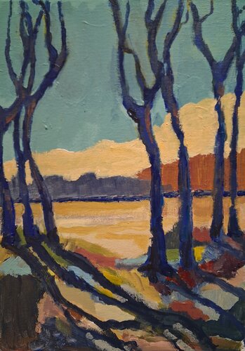 QUELQUE PART von Annie Vandemalle, Malerei kaufen auf Singulart