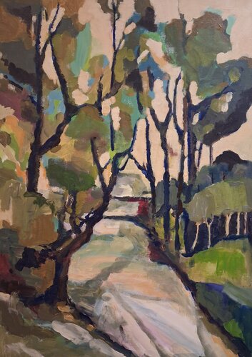 MAGICAL FOREST by Annie Vandemalle, Painting for Sale on Singulart