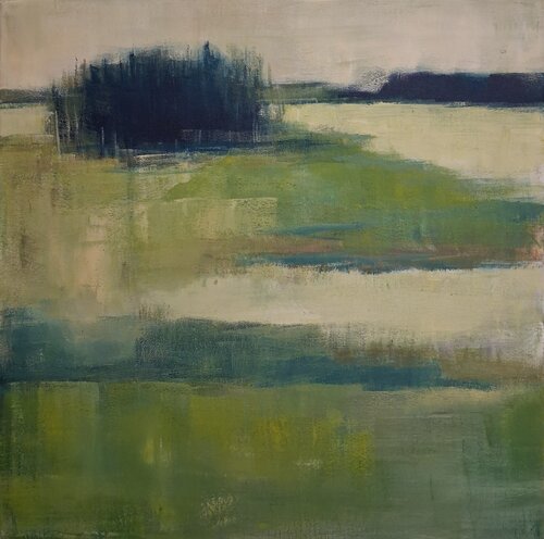 PAYSAGE, AILLEURS by Annie Vandemalle, Painting for Sale on Singulart