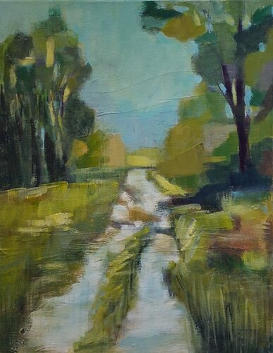 GOOD DAY de Annie Vandemalle, Pintura a la venta en Singulart