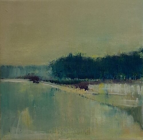 VERT VIF de Annie Vandemalle, Pintura a la venta en Singulart