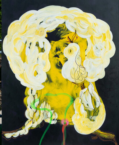 EmbryO whispering The Sound par Katharina Gruber, Dessin en vente sur Singulart