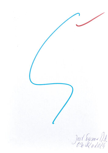 The thread von Jost Sagasser M.A., Werk auf Papier kaufen auf Singulart