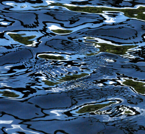 Reflets bleus von Gerald Leroy-Terquem, Fotografie kaufen auf Singulart