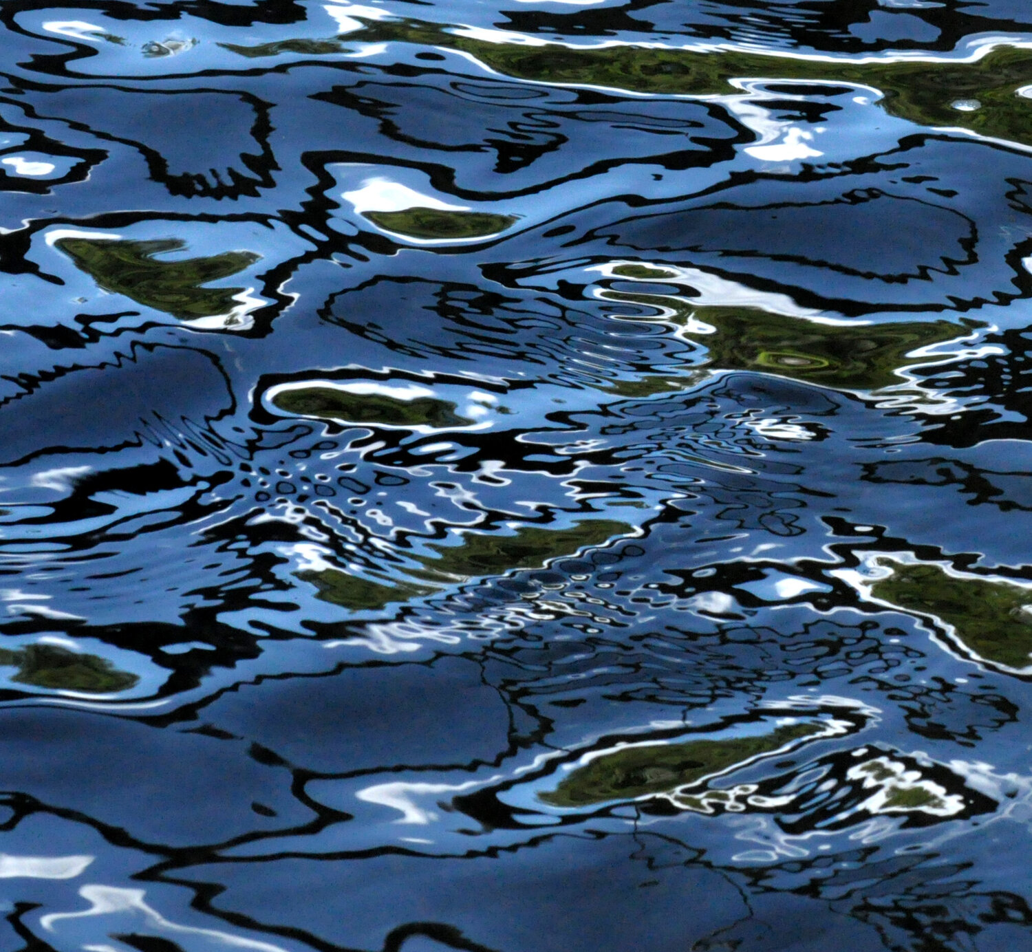 Reflets bleus Gerald Leroy-Terquem