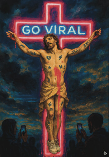 #Messiah by ANDSAL, 인쇄 for Sale on Singulart