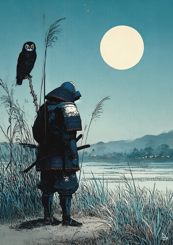 Sentinel of the Dark 闇 par ANDSAL, Édition en vente sur Singulart