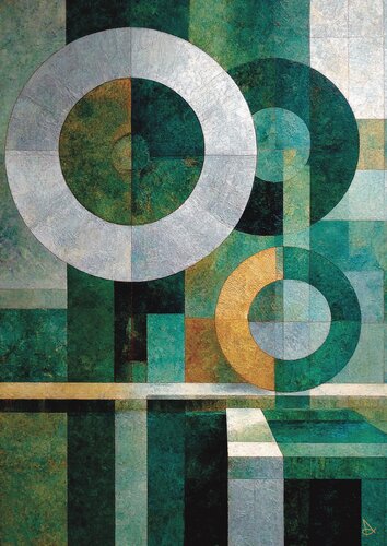 Circle Logic von ANDSAL, Druck kaufen auf Singulart