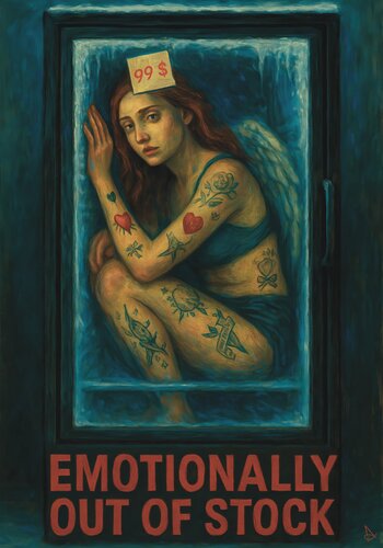 Emotionally Out of Stock von ANDSAL, Druck kaufen auf Singulart