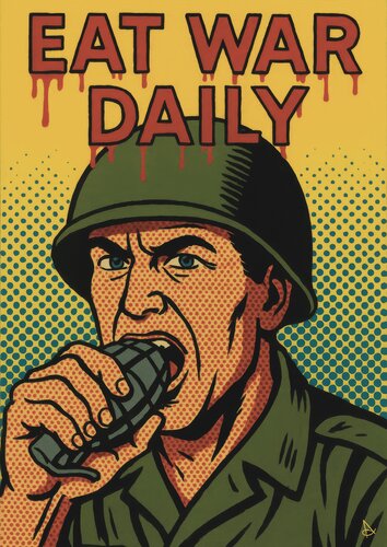 D-Day Breakfast van ANDSAL, Afdruk te koop op Singulart