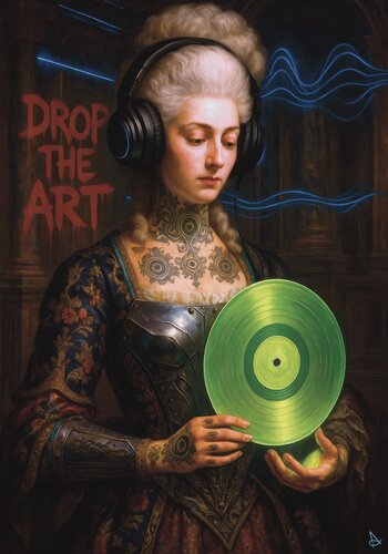 DROP THE ART von ANDSAL, Druck kaufen auf Singulart