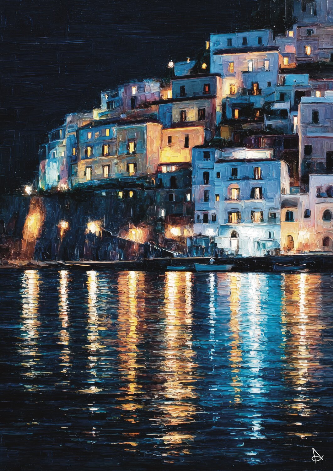 Positano by Night ANDSAL