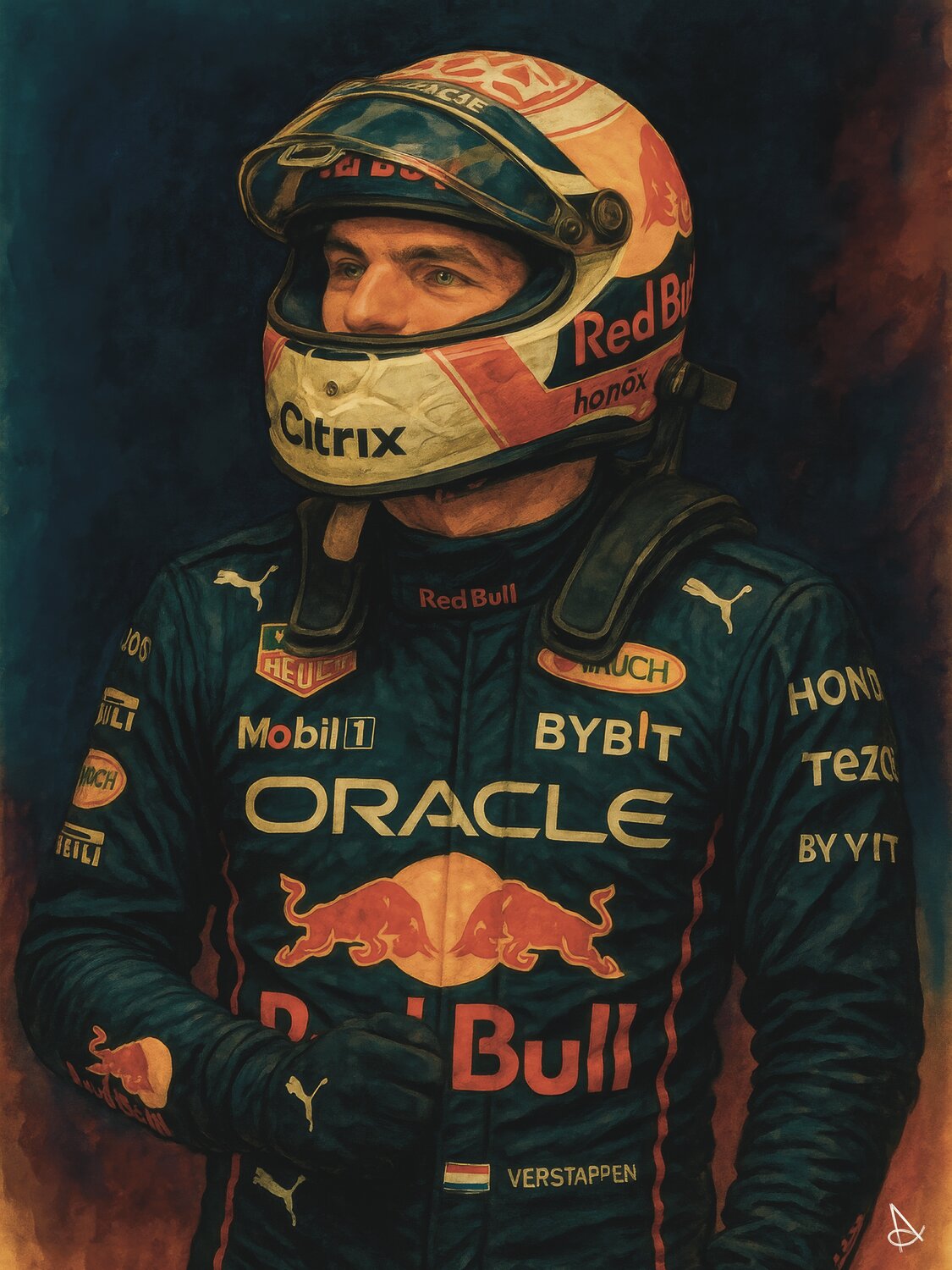 Max Verstappen Red Bull Racing Special Limited Edition ANDSAL