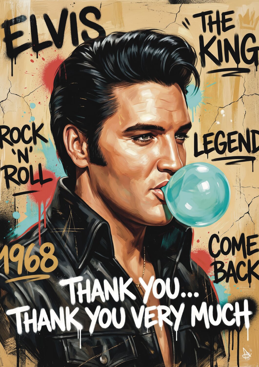 Elvis Presley – The King (Pop Rebellion) ANDSAL