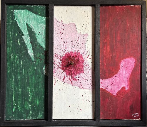 Un millón de balas by Georgina Lujano, 회화 for Sale on Singulart