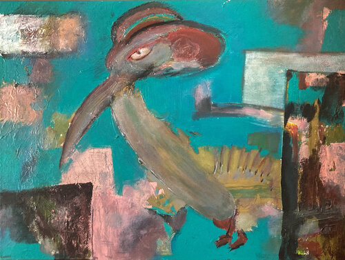 The Library van Raindog, Schilderij te koop op Singulart
