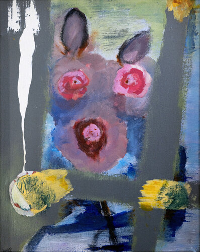 How To Frame a Dog van Raindog, Schilderij te koop op Singulart