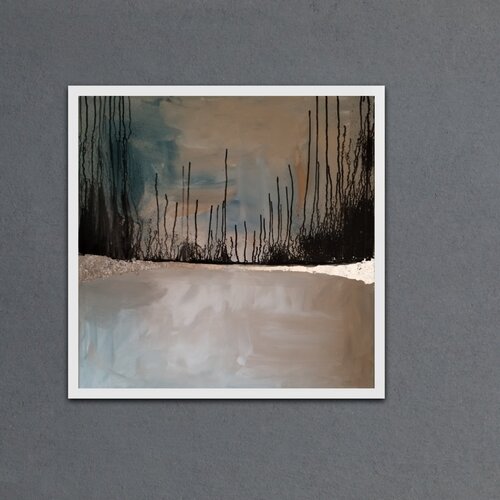 Streifen by Vinja Bergmann, Painting for Sale on Singulart