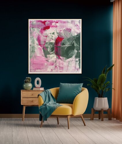 Magnolien by Vinja Bergmann, Painting for Sale on Singulart
