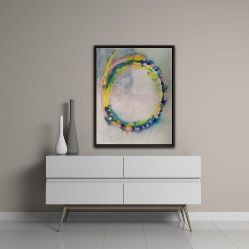 Circle by Vinja Bergmann, Painting for Sale on Singulart