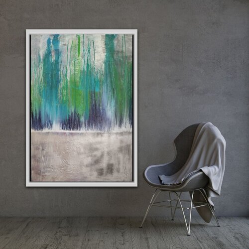 Energie der Natur van Vinja Bergmann, Schilderij te koop op Singulart