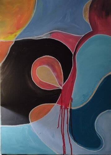 Segmente by Vinja Bergmann, Painting for Sale on Singulart