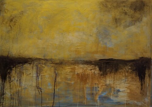 Sonnenuntergang van Vinja Bergmann, Schilderij te koop op Singulart