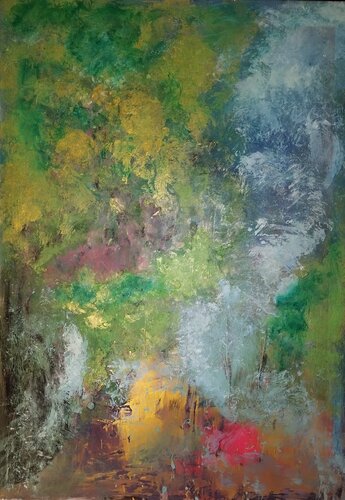 Bach by Vinja Bergmann, Painting for Sale on Singulart